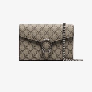 Gucci Dionysus GG supreme chain wallet